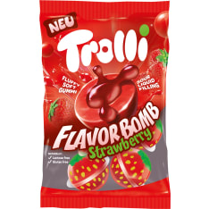 Trolli Flavor Bomb Strawberry candy bag 75 g