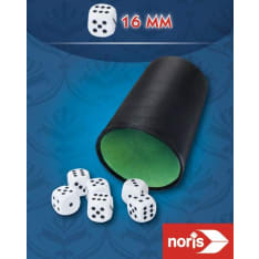 Noris noppakuppi ja 6 noppaa