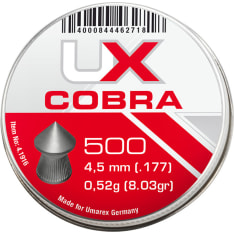 Umarex Cobra 4,5mm 500 kpl ilma-ase luoti