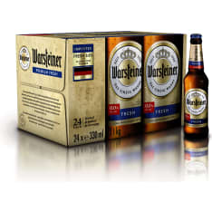 Warsteiner Premium Fresh 24x0,33l alkoholiton olut