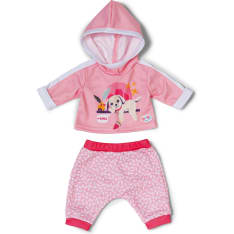 Baby Born 43 cm nuken pinkki urheiluasu