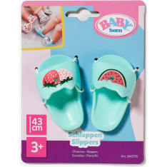 Baby Born Slippers rantatossut 43 cm nukelle