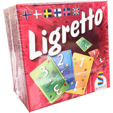 Ligretto punainen korttipeli