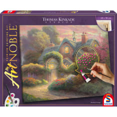 Schmidt My Art Noble - Thomas Kincade - Rosebud Cottage maalaussetti