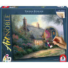 Schmidt My Art Noble - Thomas Kincade - Moonlight Cottage maalaussetti