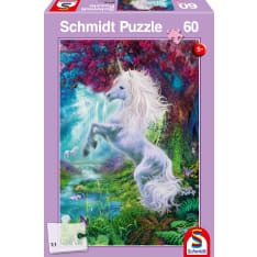 Schmidt Unicorn in the Enchanted Garden 60p palapeli