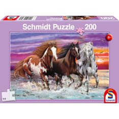 Schmidt Trio of Wild Horses 200p palapeli