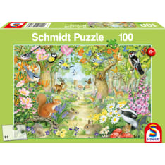 Schmidt Animals in the Forest 100p palapeli
