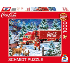 Schmidt Coca Cola Christmas Truck 1000p palapeli