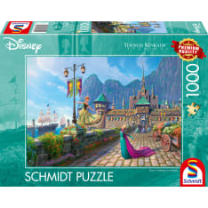 Schmidt Thomas Kinkade: Disney Frozen Celebrating in Arendelle 1000p palapeli