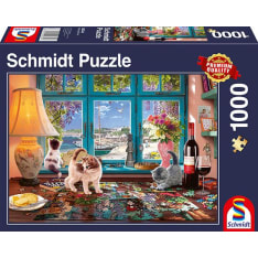 Schmidt At the Puzzle Table 1000p palapeli