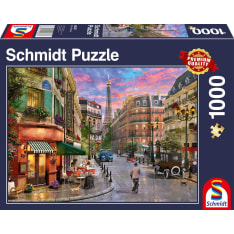 Schmidt Street to the Eiffel Tower 1000p palapeli