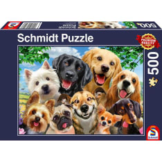 Schmidt Dog Selfie 500p puzzle
