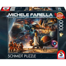 Schmidt Michele Farella: The Allure of Space, Journeys to Distant Galaxies 1000p palapeli
