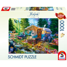 Schmidt Caravanning in the Mountains 1000p palapeli