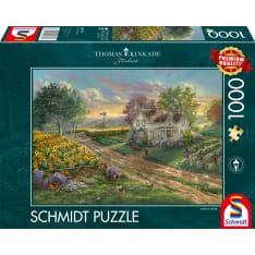 Schmidt Thomas Kinkade: Sunflower Fields 1000p palapeli