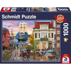 Schmidt Ship in the Harbor 1000p palapeli