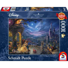 Schmidt Thomas Kinkade: Disney Beauty and the Beast - Dance in the Moonlight 1000p palapeli
