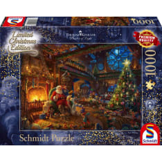 Schmidt Thomas Kinkade: Santa Claus and His Elves Limited Edition 1000p palapeli