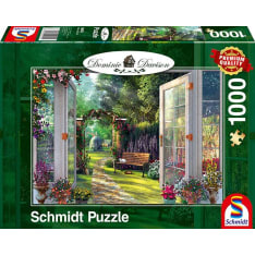 Schmidt Dominic Davison: View of the Enchanted Garden 1000p palapeli