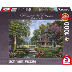 Schmidt Dominic Davison: Manor House With Tower 1000p palapeli
