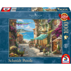 Schmidt Thomas Kinkade: Café on the Italien Riviera 1000p palapeli
