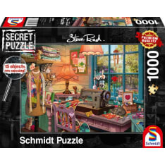 Schmidt Secret Puzzles Steve Read: In the Sewing Room 1000p palapeli