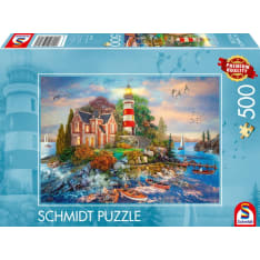 Schmidt Lighthouse on the rock 500p palapeli