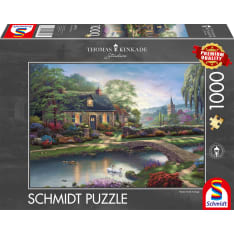 Schmidt Thomas Kinkade: Stoney Creek Cottage 1000p palapeli