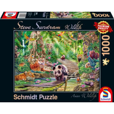 Schmidt Steve Sundram: Asian Wildlife 1000p palapeli