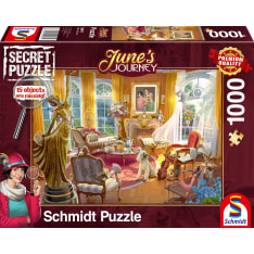 Schmidt Secret Puzzle June's Journey: Salon of the Orchid Estate 1000p palapeli
