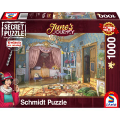 Schmidt Secret Puzzle June's Journey: June's Bedroom 1000p palapeli