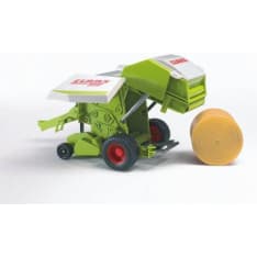 Bruder 02121 Claas Rollant 250 rullapaalain ja yksi pyöröpaali