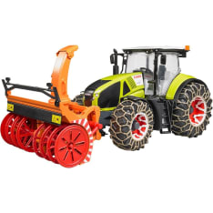 Bruder Claas Axion 950 traktori lumiketjuilla