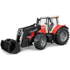 Bruder 03047 Massey Ferguson 7600 traktori etukuormaajalla