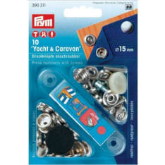 Prym Yacht&Caravan 15 mm 10 kpl neppari