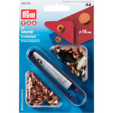 Prym 15 mm 10 pcs anorak button