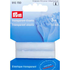 Prym Framilon 10 mm / 3 m läpinäkyvä kuminauha