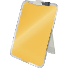 Leitz Cosy keltainen lasinen muistitaulu