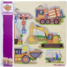 Eichhorn Construction Vehicles Puzzle työmaa-ajoneuvo palapeli