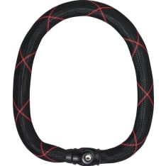Abus Ivy 9100/140cm musta teräs-o-ketju