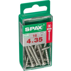 Spax T-Star Plus 4x35 kupukanta 16kpl yleisruuvi