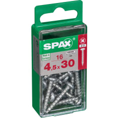 Spax T-Star Plus 4,5x30 kupukanta 16kpl yleisruuvi