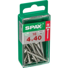 Spax T-Star Plus 4x40 kupukanta 16kpl yleisruuvi
