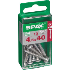 Spax T-Star Plus 4,5x40 kupukanta 10kpl yleisruuvi