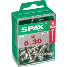 Spax T-Star Plus 5x30 kupukanta 40kpl yleisruuvi
