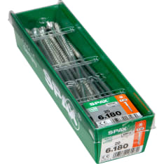 Spax TX 6x180 uppokanta 20kpl yleisruuvi