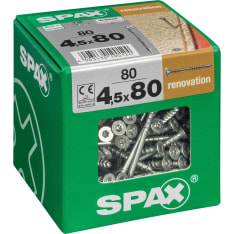 Spax TX 4,5x80 80kpl lattiaruuvi