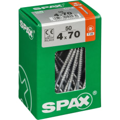 Spax TX 4x70 uppokanta 50kpl yleisruuvi