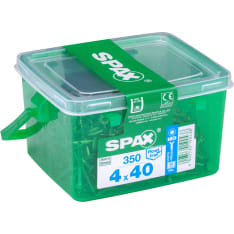 Spax TX 4x40 RST uppokanta 350kpl yleisruuvi